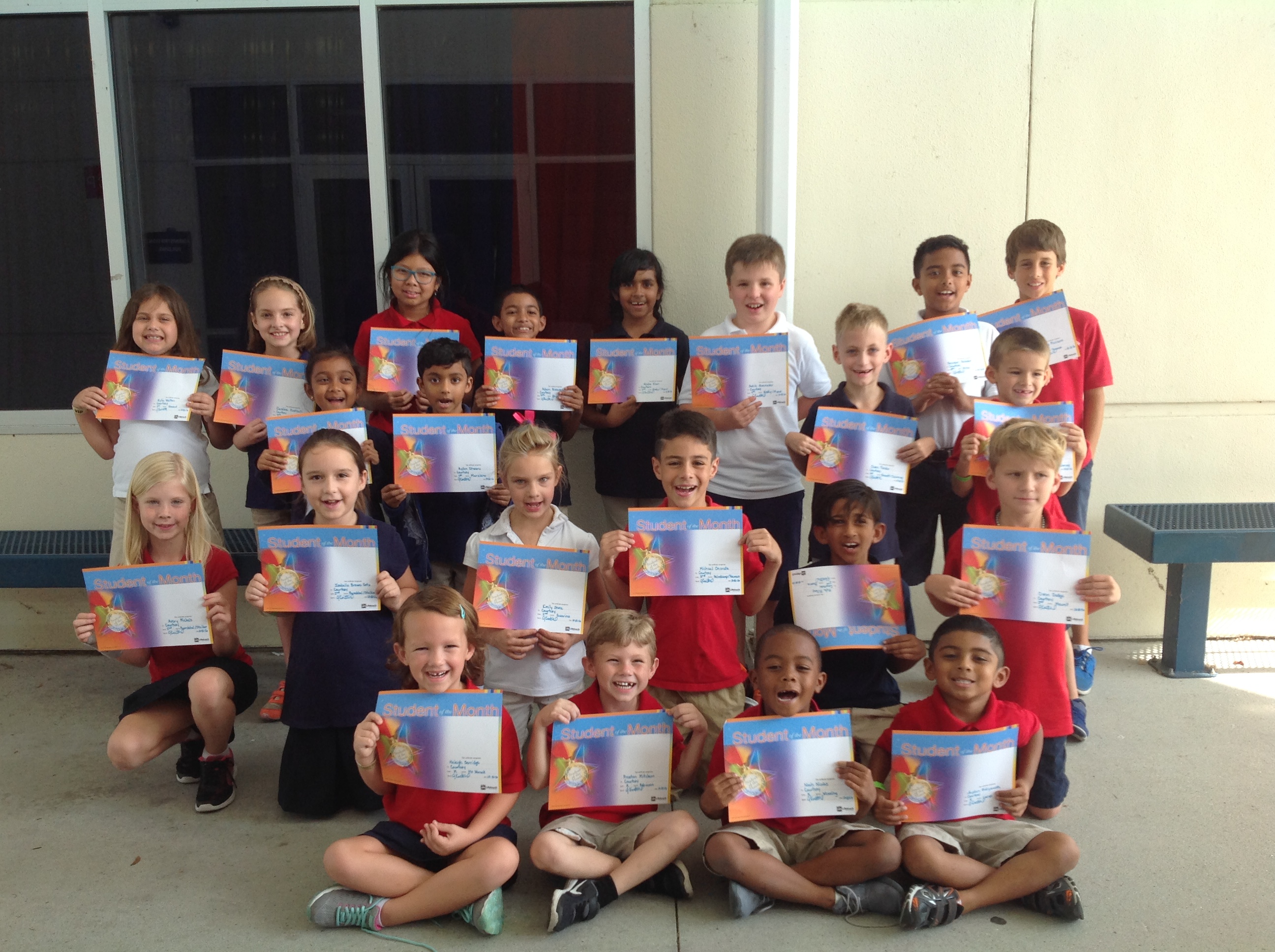 October Students of the Month